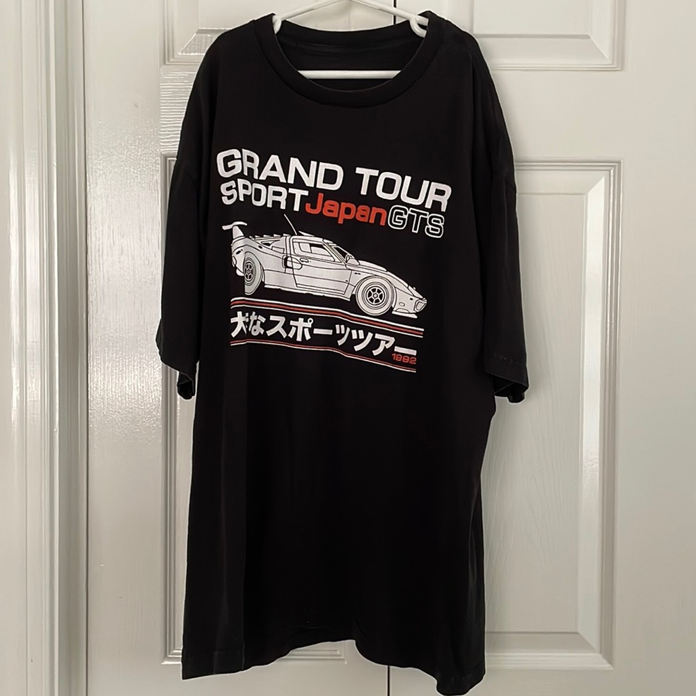 Brandy Melville black oversized graphic t shirt